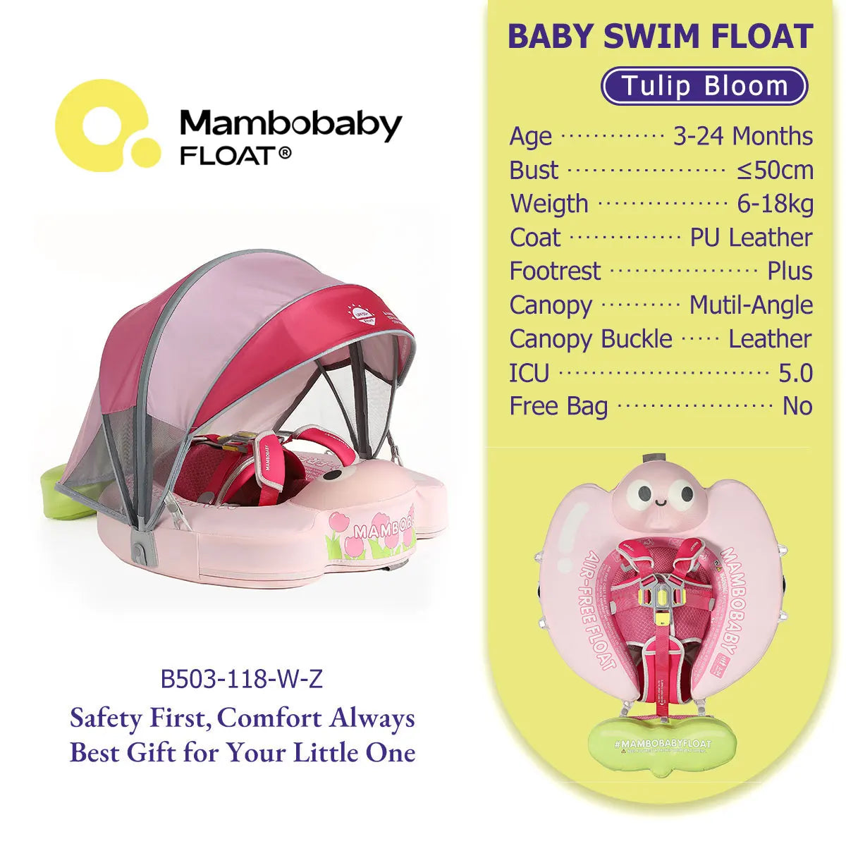 Float Infant With Parasol Beach Toys