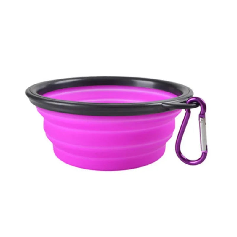 Portable Pet Food  Water Bowl  Collapsible