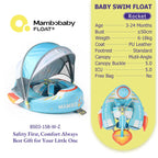 Float Infant With Parasol Beach Toys
