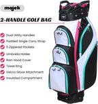 Vintage 80s Retro Golf Bag for Women