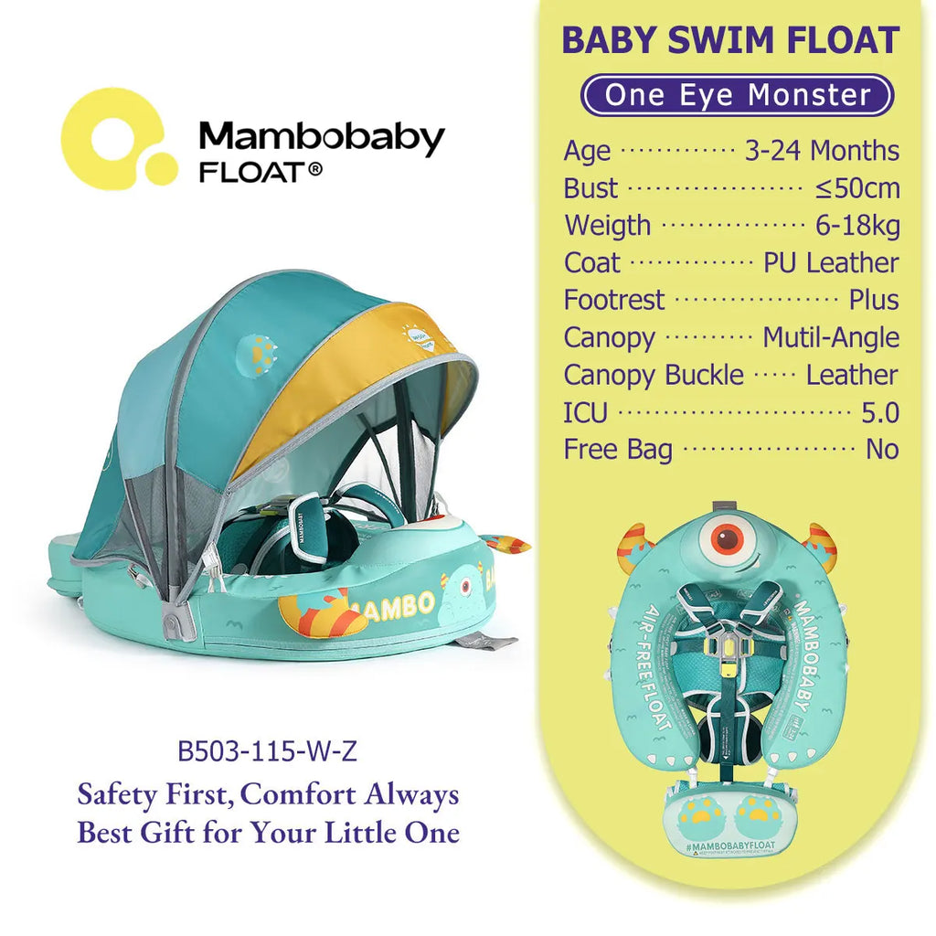 Float Infant With Parasol Beach Toys