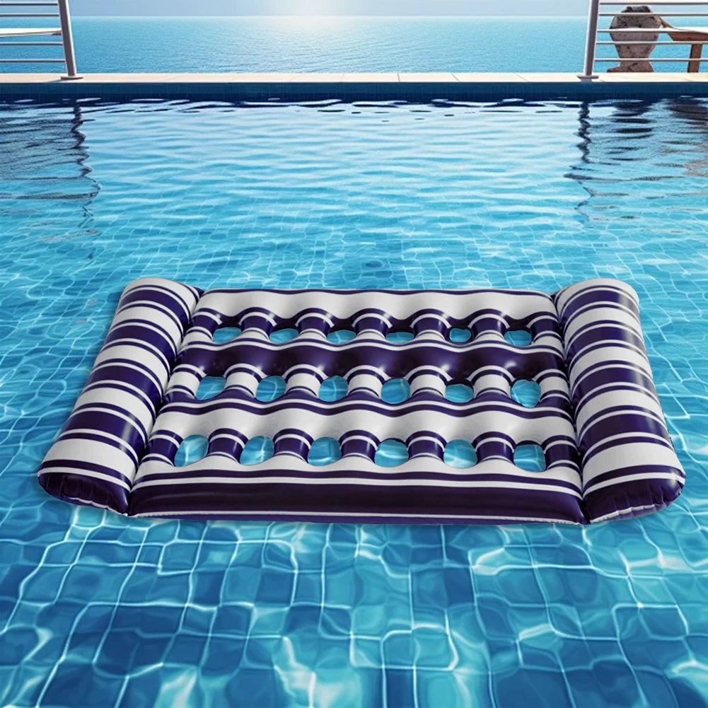 Inflatable Floating Mattress Sea Hammock Foldable Lounger