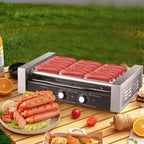 17 Hot Dogs Capacity Hotdog Machine Grill Cooker