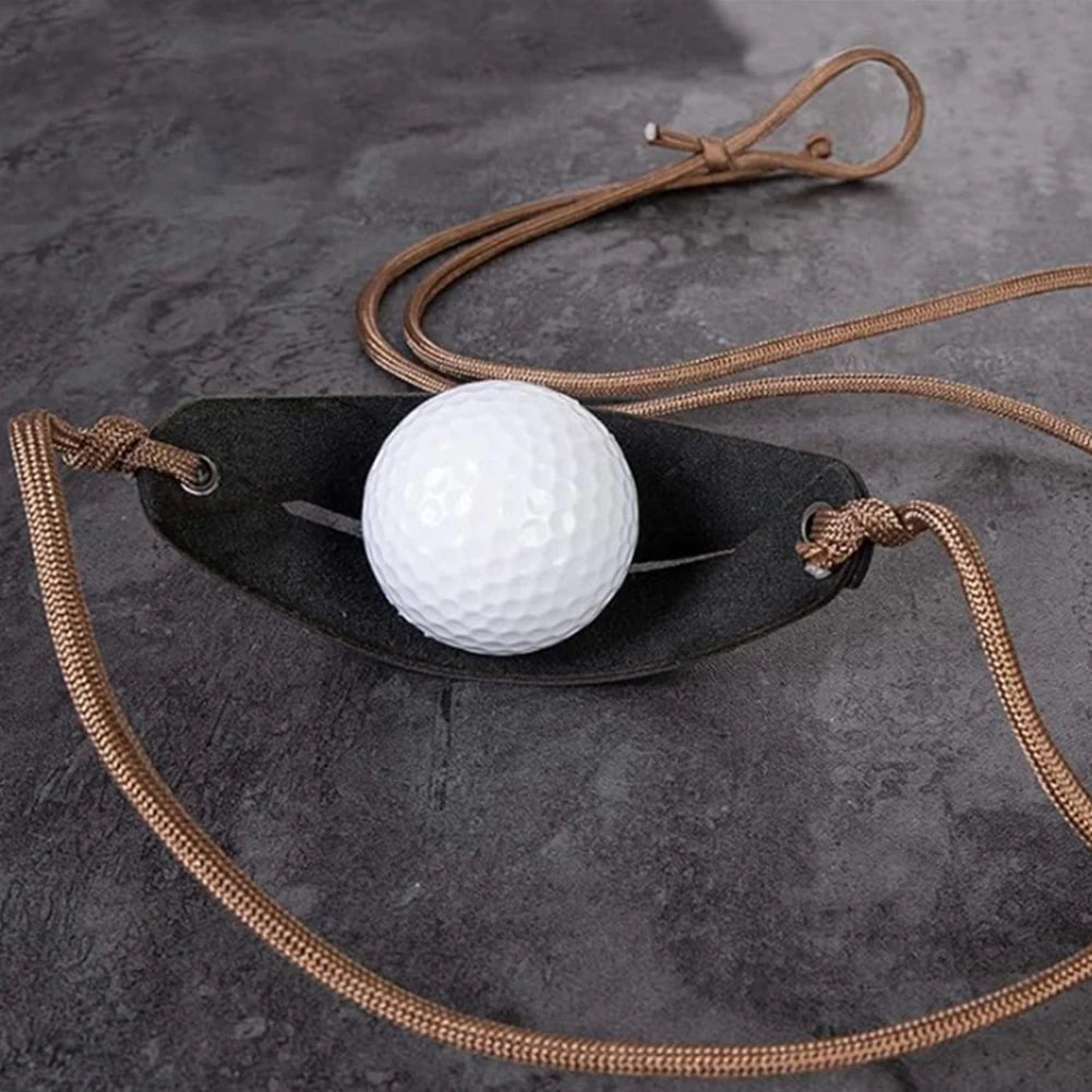 Old-Fashioned Slingshot Handmade Leather