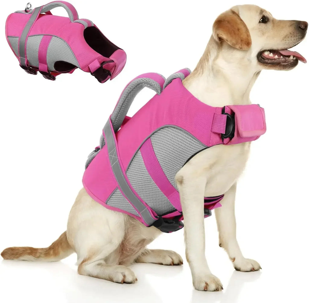 Durable Mesh Dog Life Jacket