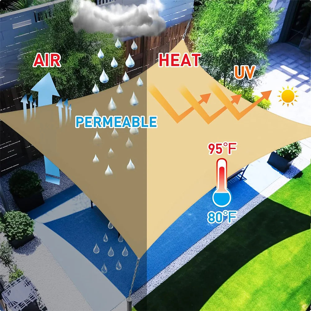 Sunshade with Grommets Shade Cover Canopy
