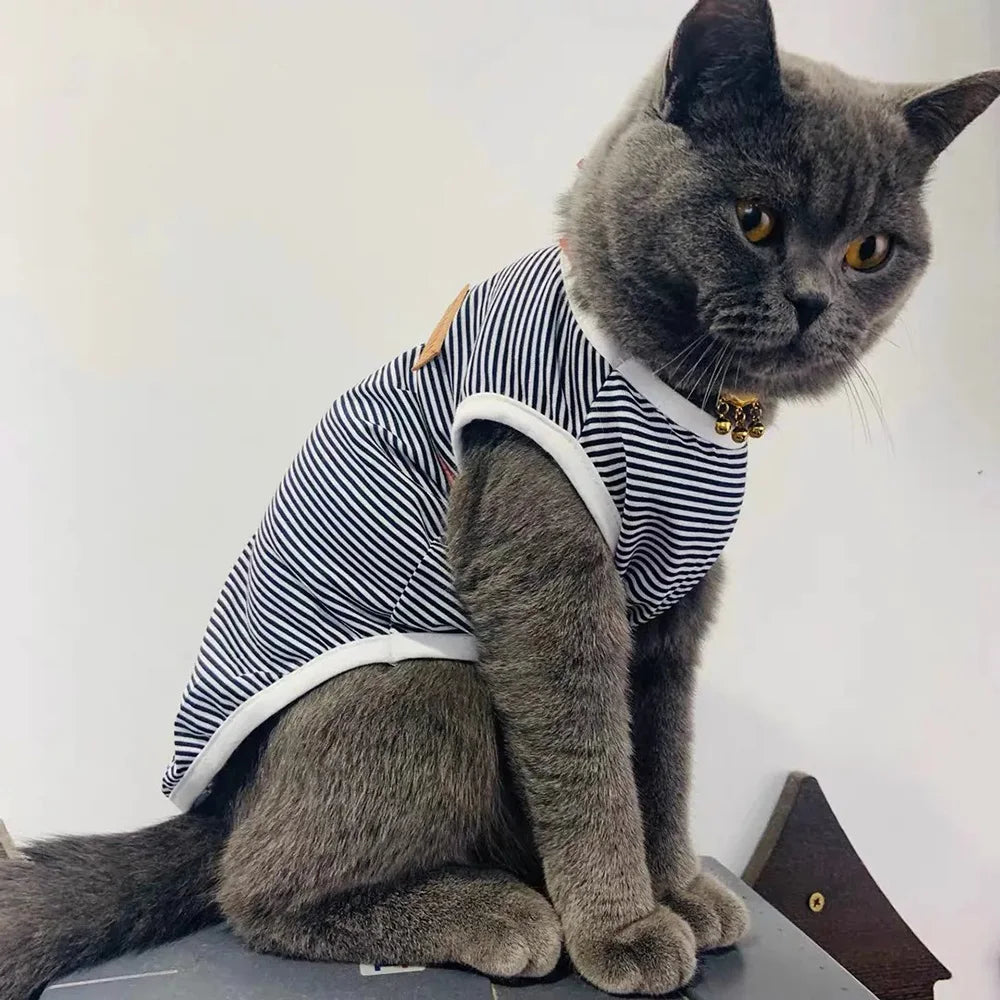 Summer Cotton  Pet Vest Sleeveless T-shirt