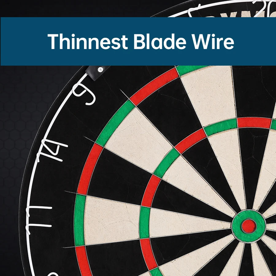Dart Board 18 Inch with Steel Tip Darts Swivel Number Ring
