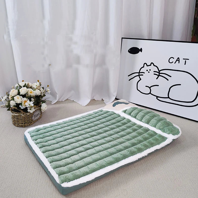 Winter Dog Bed Removable Washable Mat