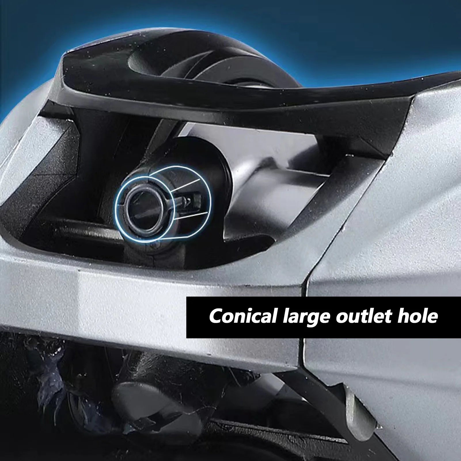 Anti Backlash Long Casting Reel With Bite Alarm