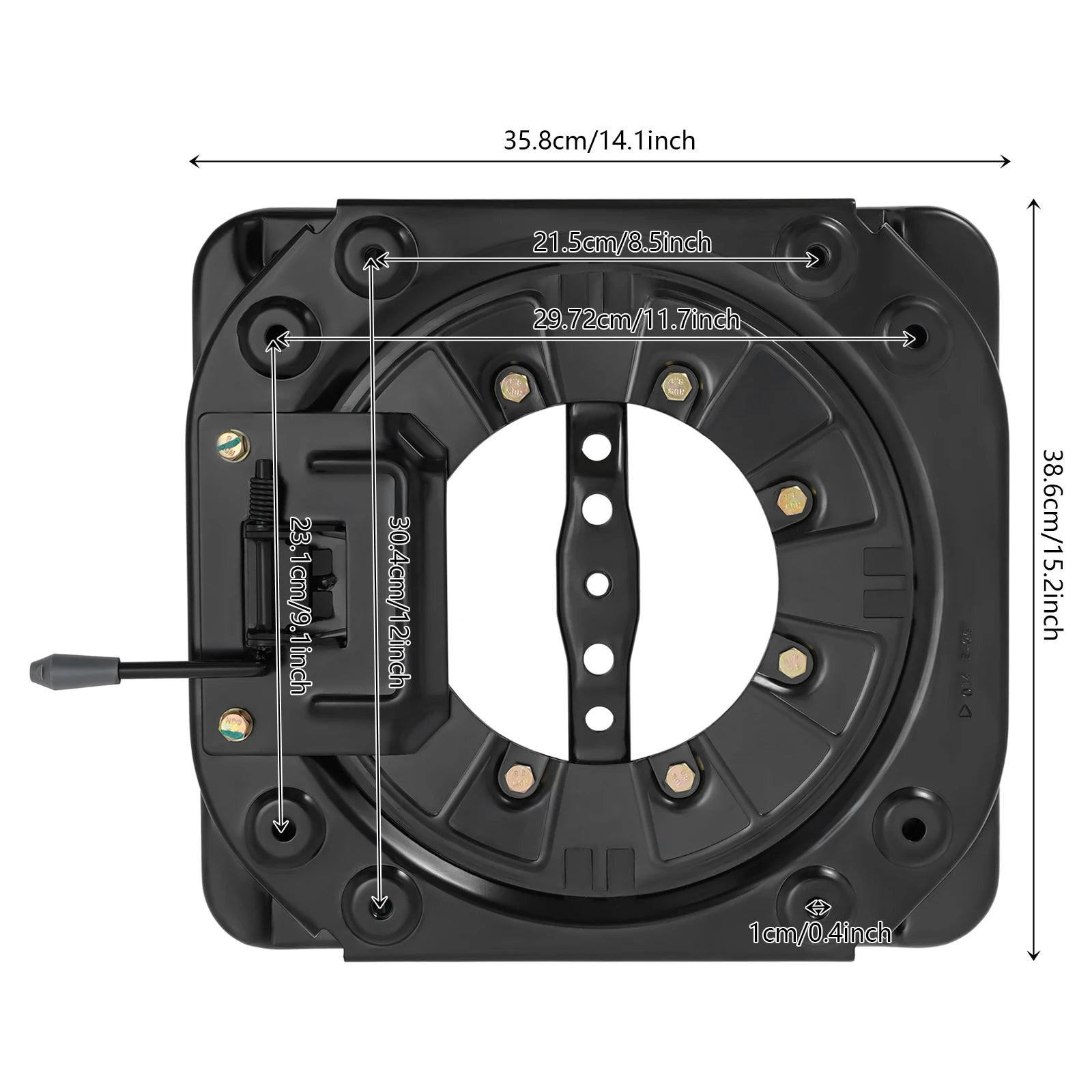 Rotating Swivel Seat Base For RV Van Camper Boat