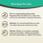 4 pack Clumping Clay Cat Litter