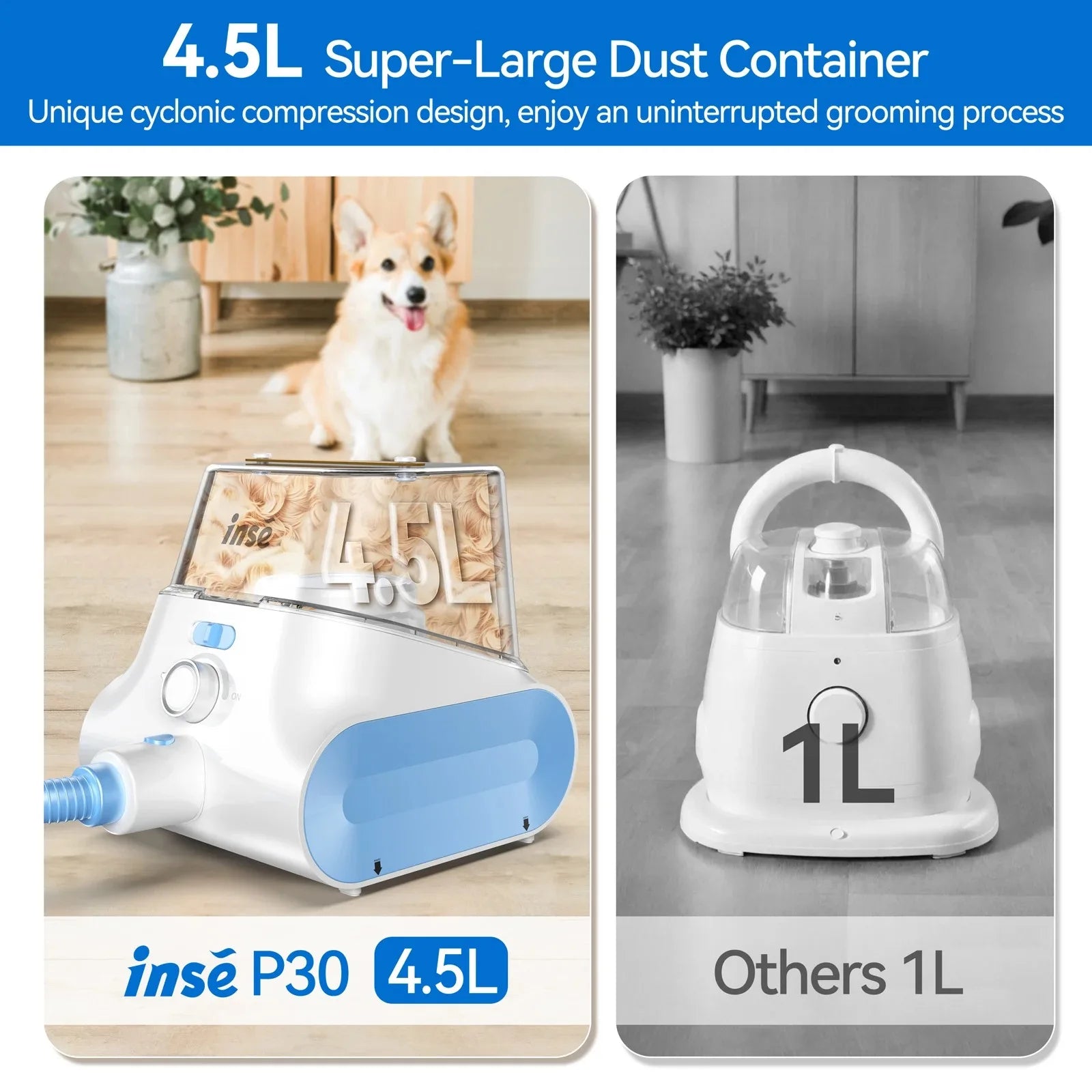 Dog Grooming Vacuum Ultra-Low Noise
