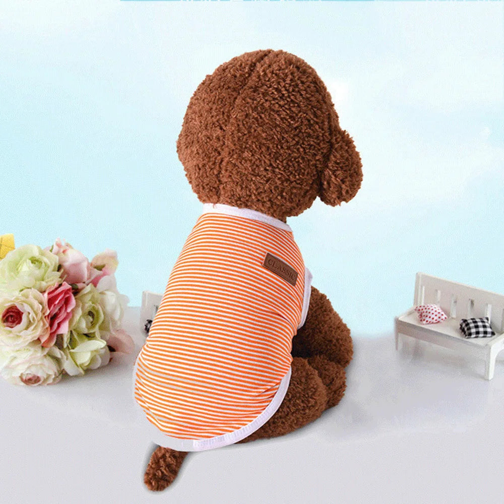 Summer Cotton  Pet Vest Sleeveless T-shirt