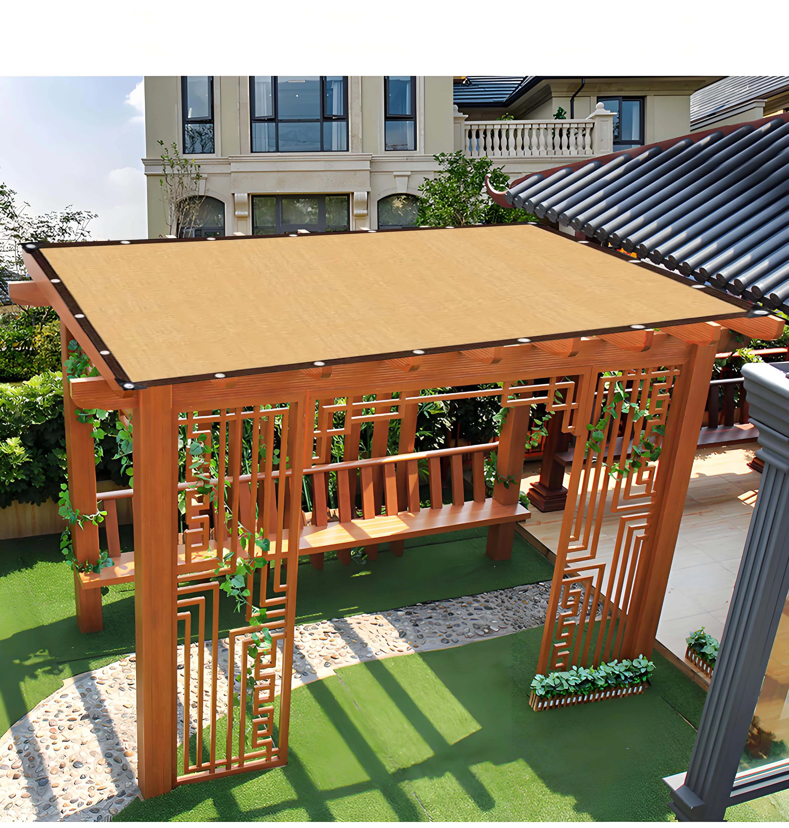 UV Resistant Heavy-Duty Mesh Shade Cloth