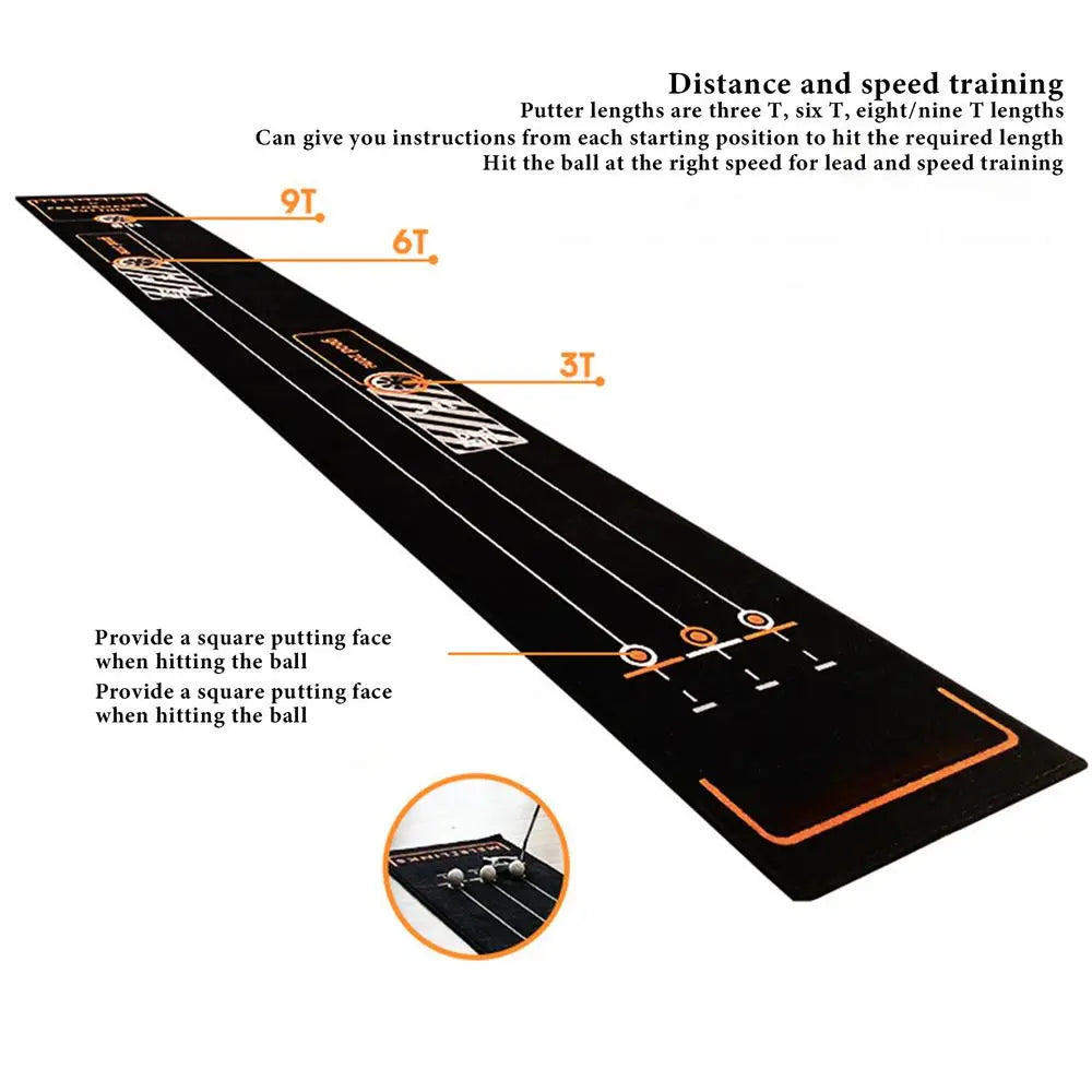 3 Meters Practice Putting Mat Indoor