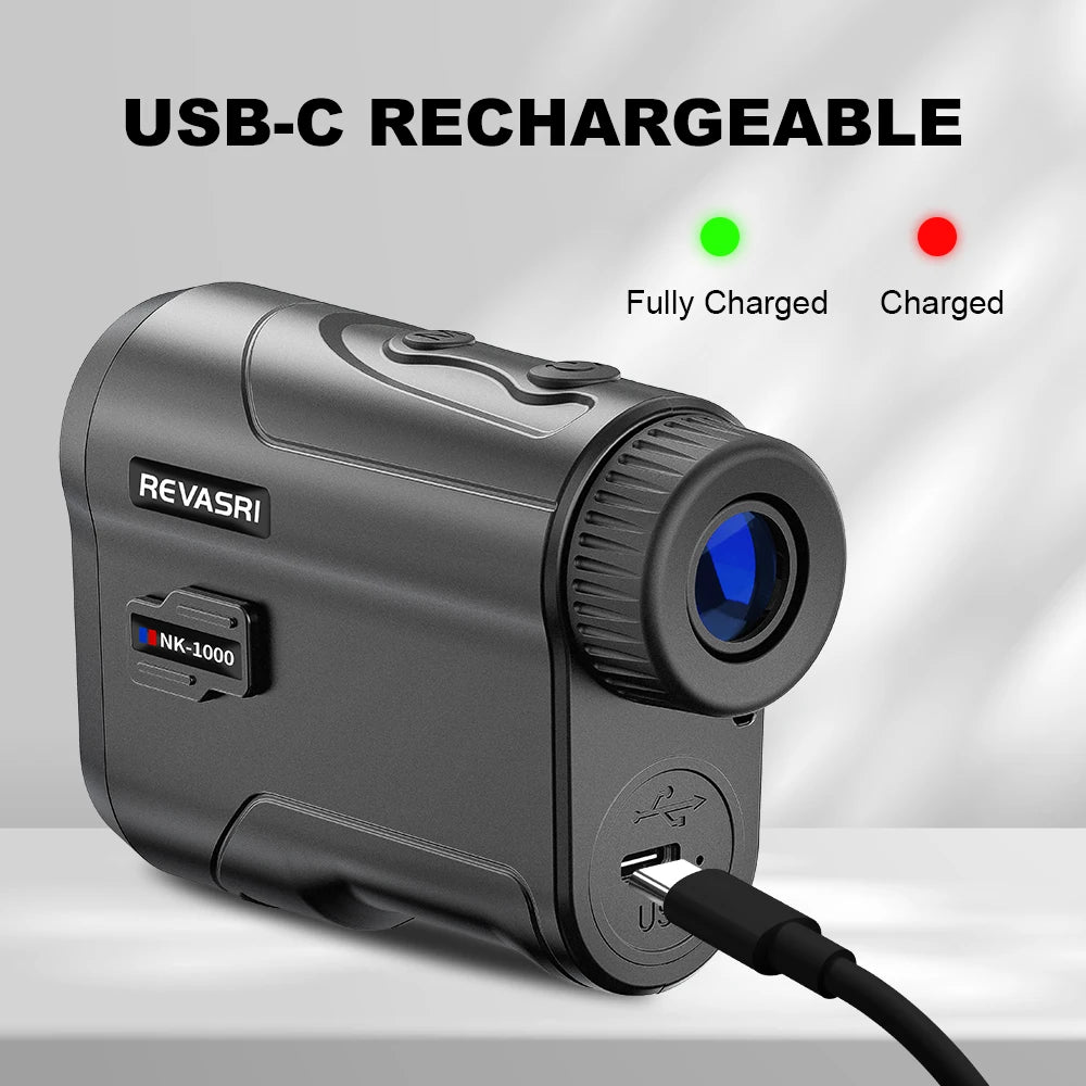 Magnification Golf Rangefinder,  Slope-Compensated Distance