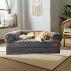 Human-Size Calming Dog Bed Foldable Orthopedic
