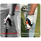 Left Hand Golf Gloves Chipping Correction Grip Trainer