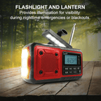 Multi-Powered Emergency Radio with NOAA