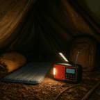 Multi-Powered Emergency Radio with NOAA