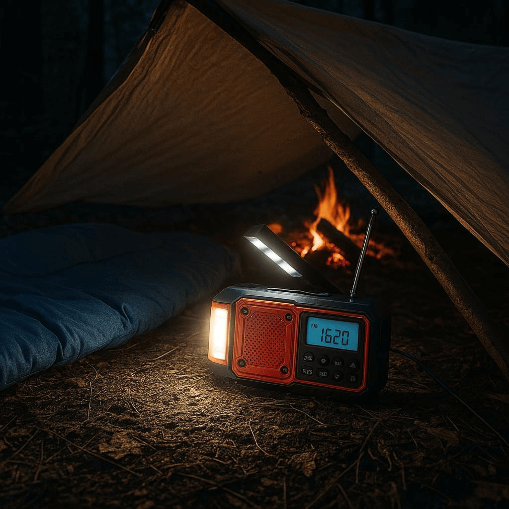 Multi-Powered Emergency Radio with NOAA