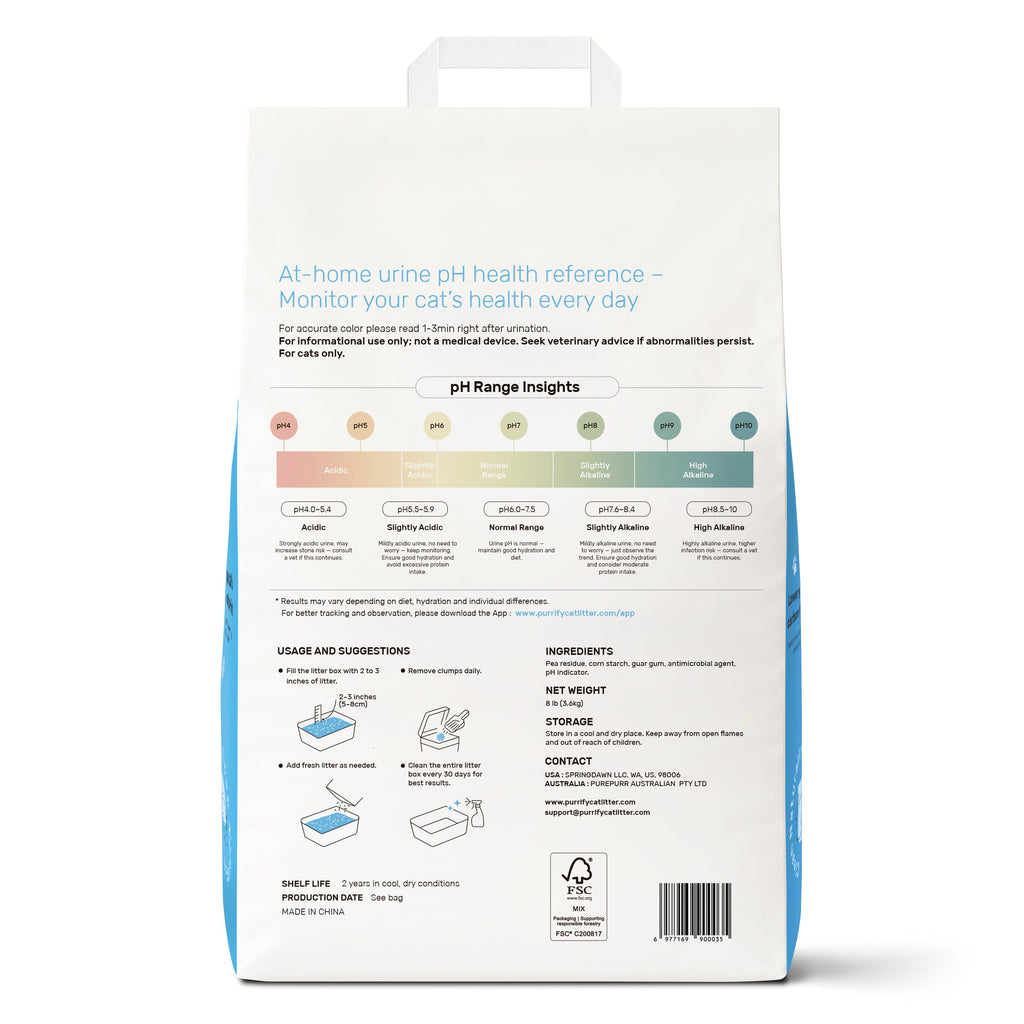 Cat Litter Color Changing Clumping Low Dust