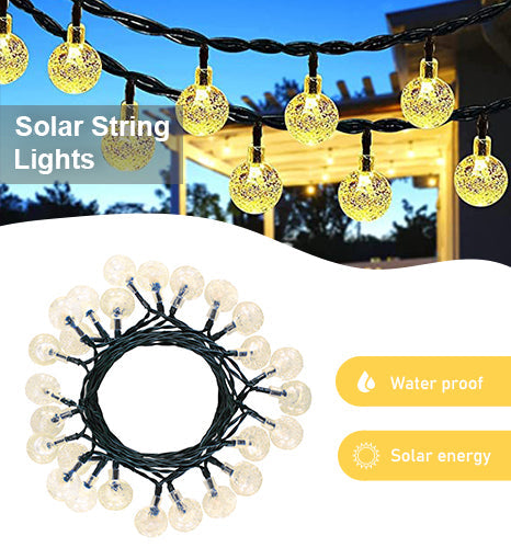 Waterproof Solar Patio Outdoor Camping