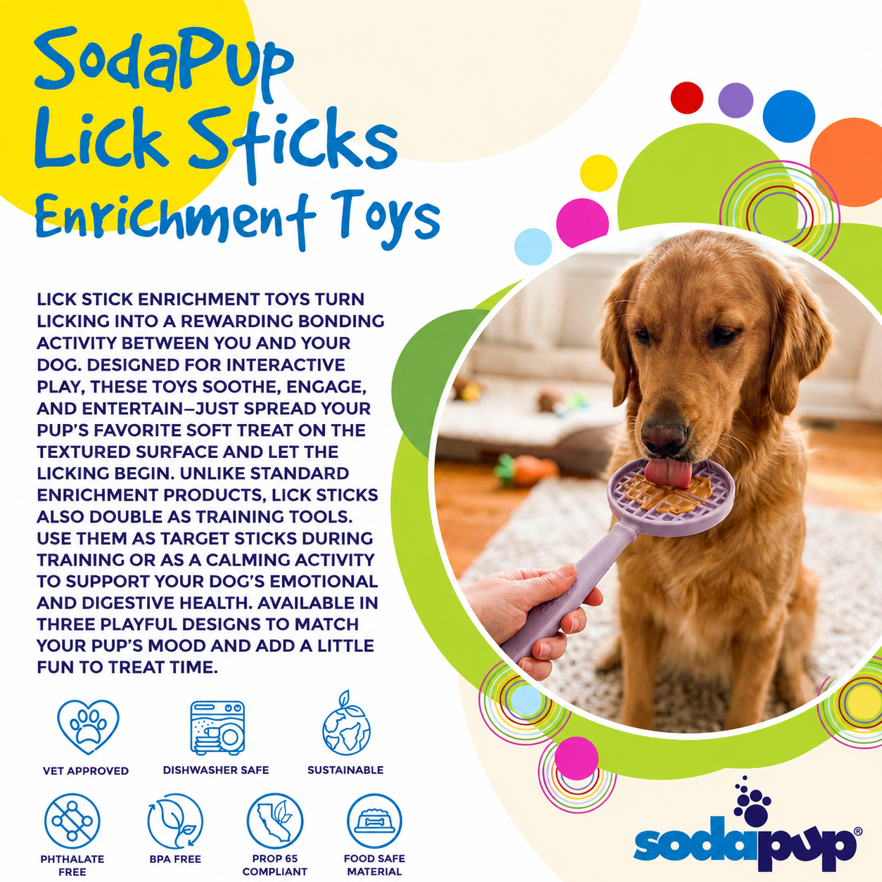 Interactive Lick Stick