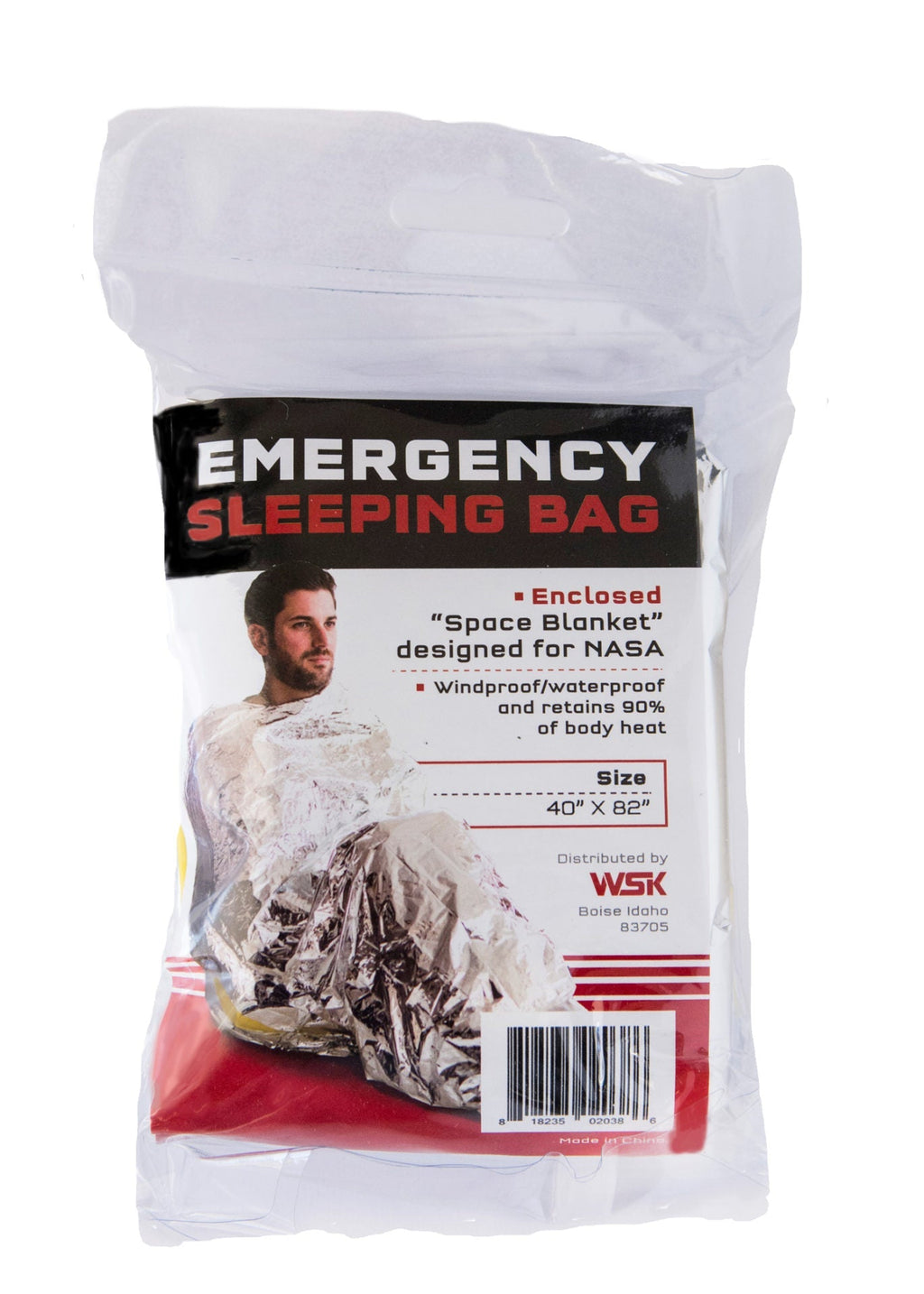 Quake Kits Emergency Mylar Sleeping Bag