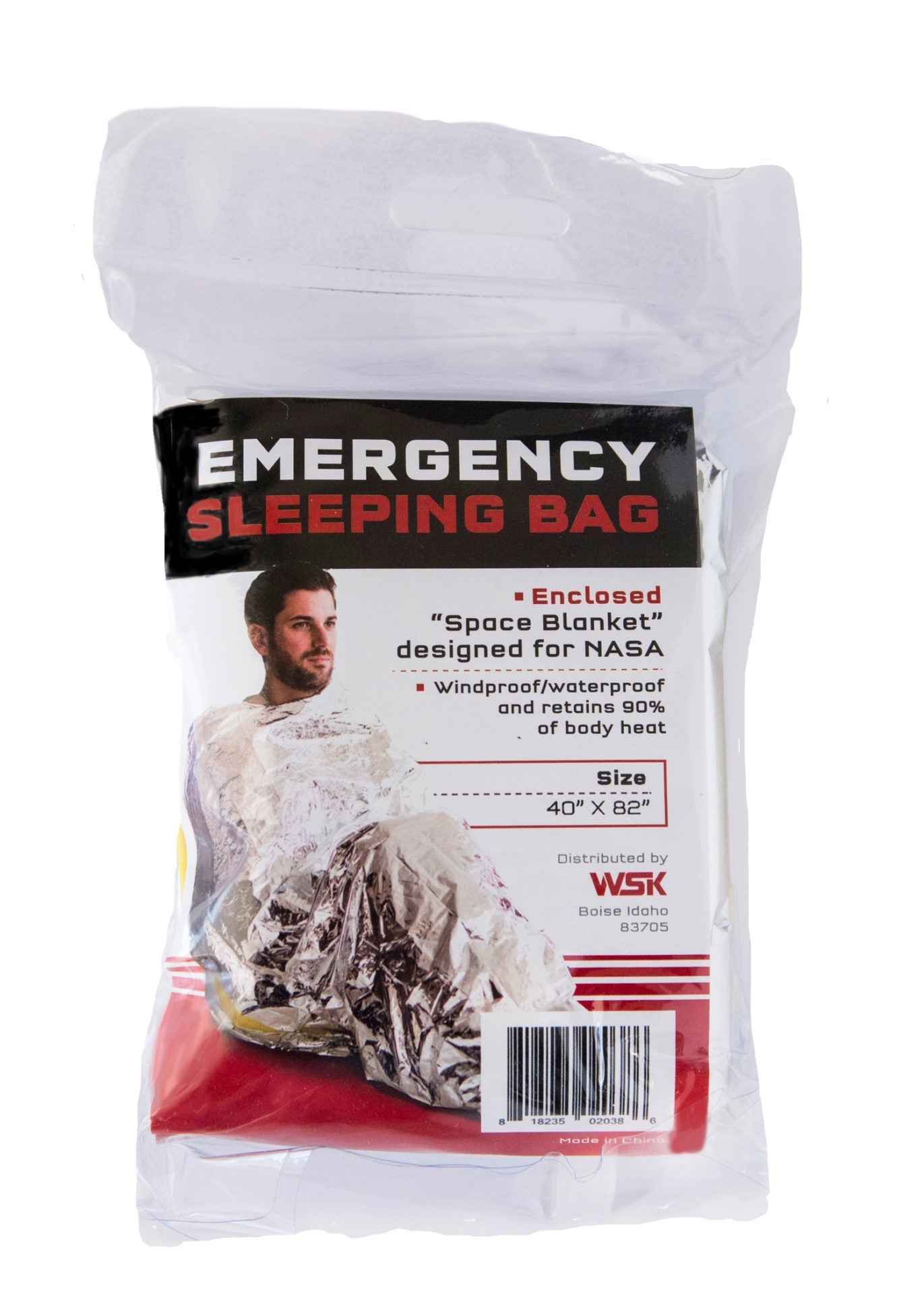 Quake Kits Emergency Mylar Sleeping Bag