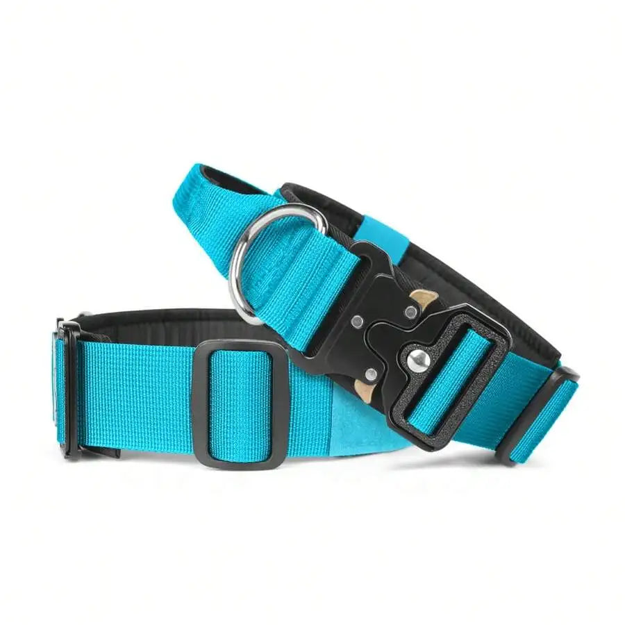 Adjustable Tactical Dog Collar with Handle