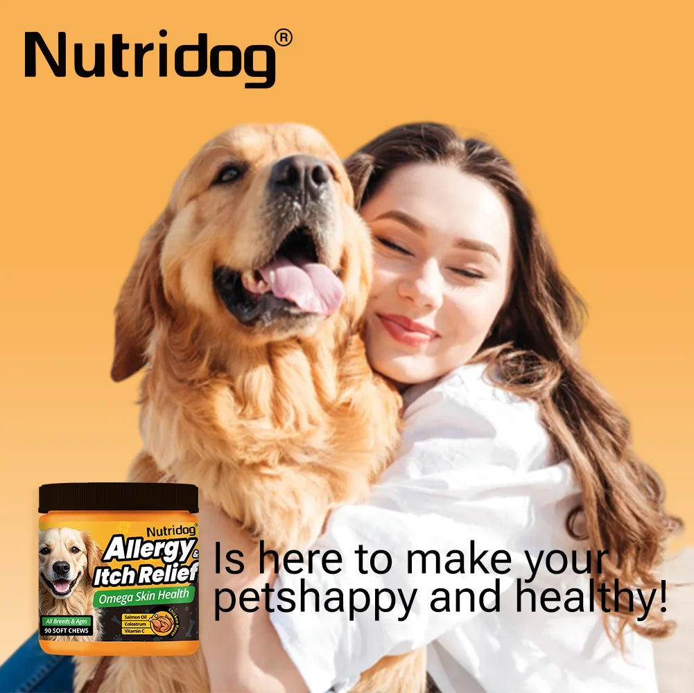 Dog Allergy Itch Relief Chews For Immune Health