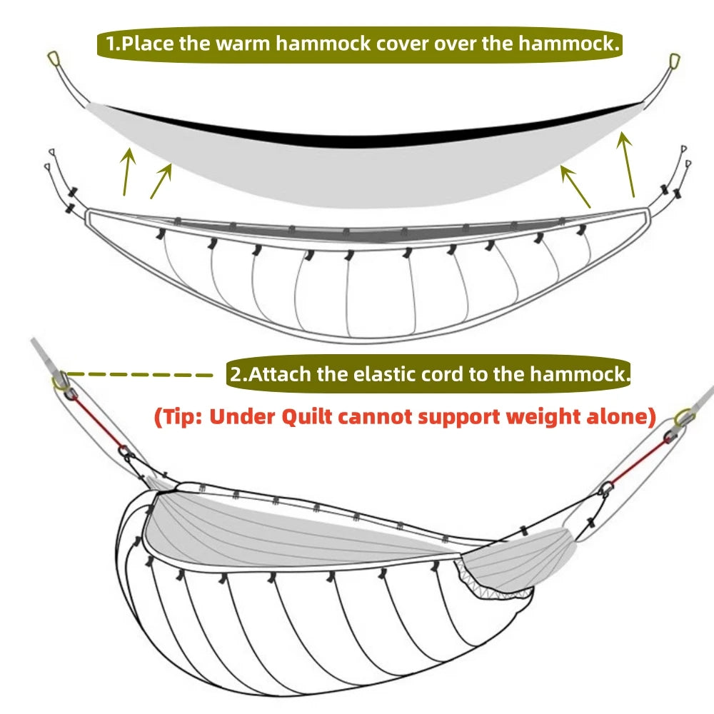 Hammock Sleeping Bag Lightweight Underquilt