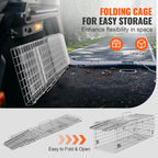 Live Animal Cage Trap Humane Cat Rodent Control
