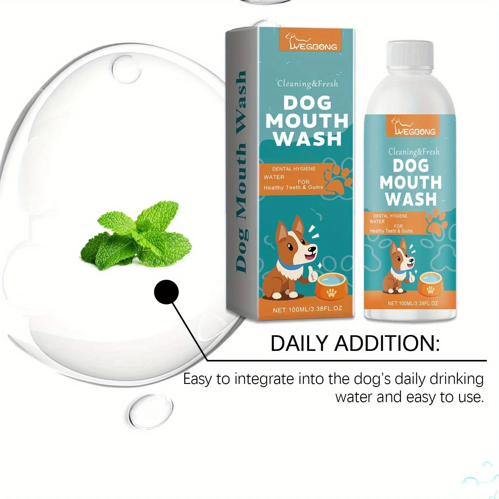 Pet Oral Cleaning Mouthwash Dental Care