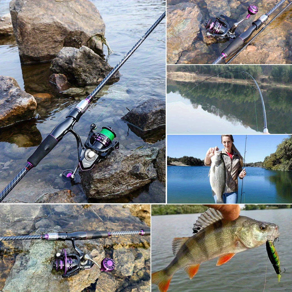 Telescopic Fishing Rod  Fast Action for Long Cast