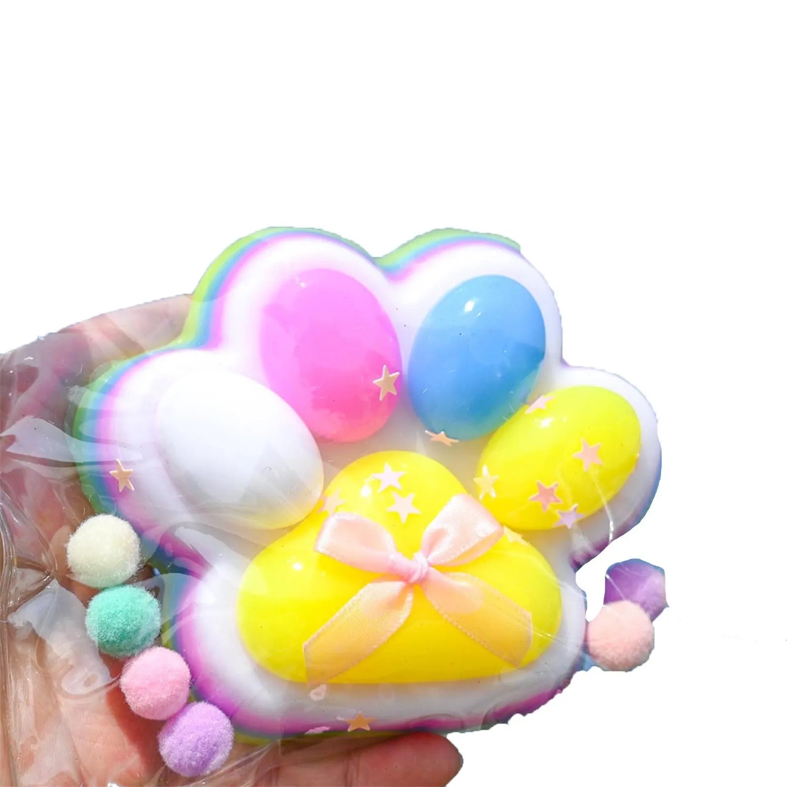 Children Mini Cat Claw Squishy Fidget Toys