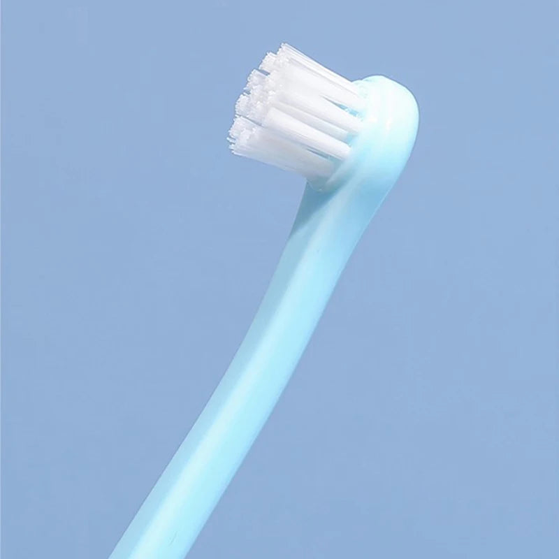 Dog Toothbrush W/ Small Head Brush for Mouth Cleaning