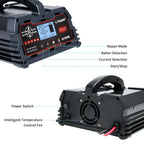 Auto DC12V 24V Battery Charger Smart LCD Display