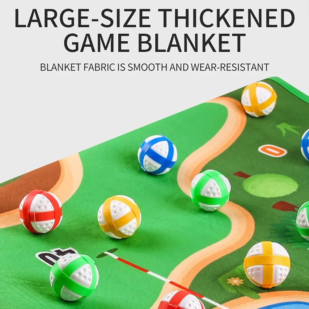 Golf Play Chipping Game 2-in-1 Training Mat