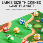 Golf Play Chipping Game 2-in-1 Training Mat