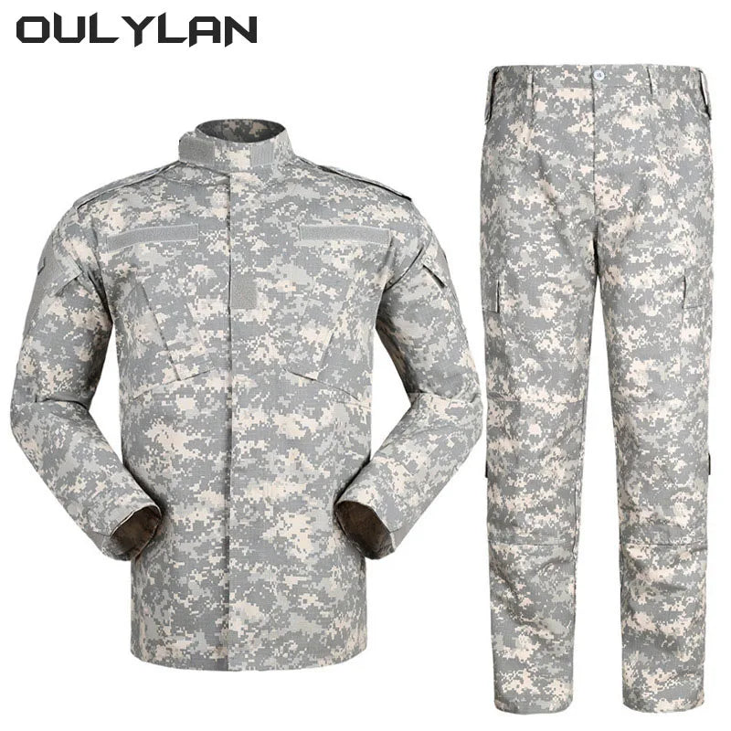 Combat Uniform Tactical Coat Pant Fishing Hunting