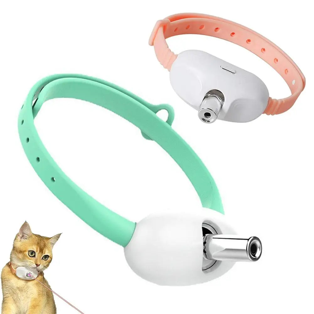 Laser Light Cat Collar Interactive Toy