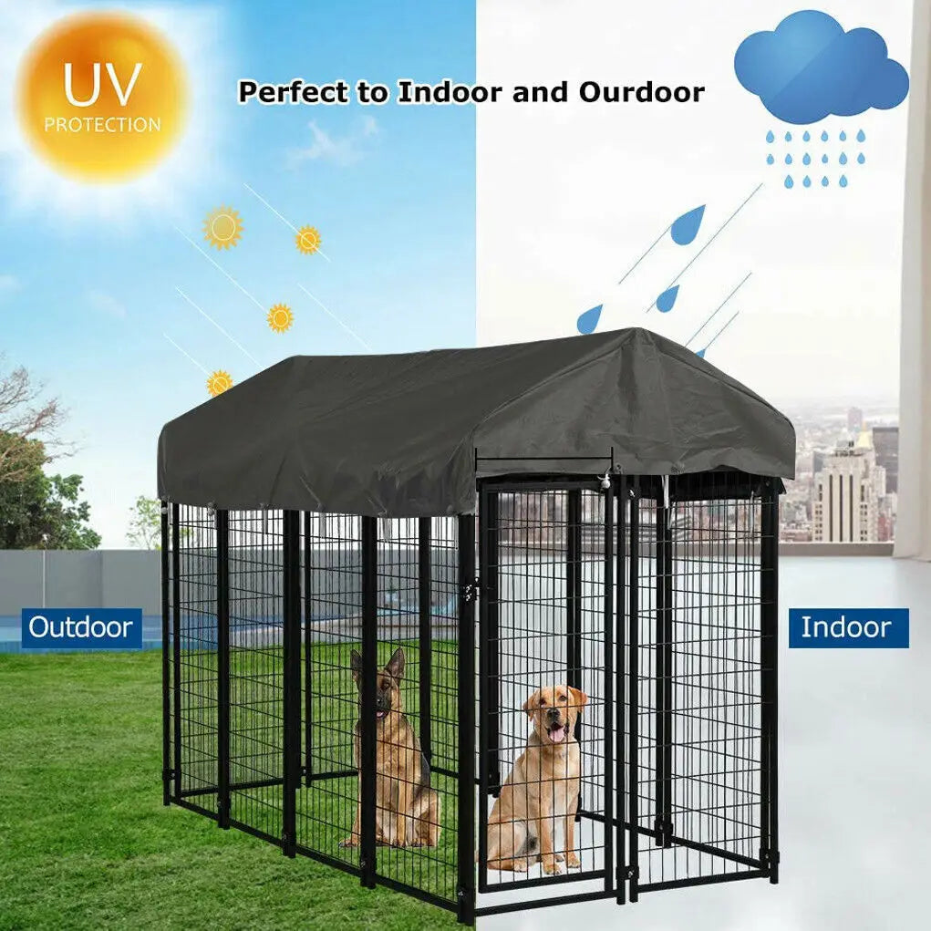 Outdoor Pet Kennel, Oversize Dog Cage,