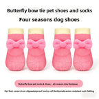 4 Pairs of Pet Shoes,