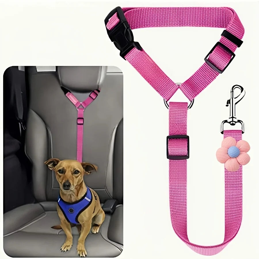 Dog Seat Belt for Vehicle  Safety Leash
