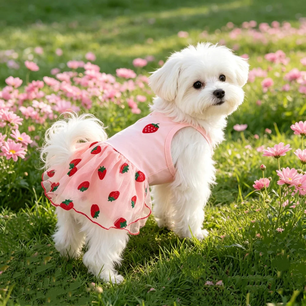 1PC Cute Pet Dog Dress for Small Dogs