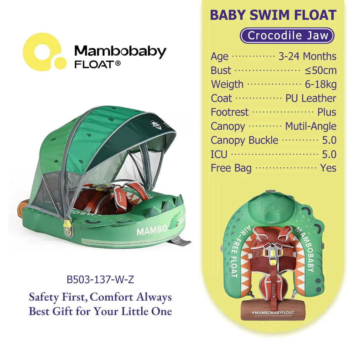 Float Infant With Parasol Beach Toys