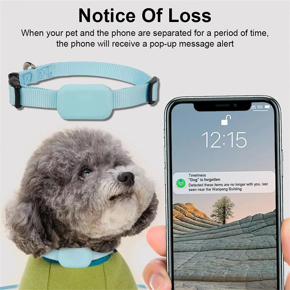 Pet GPS Tracker with Adjustable Collar Smart for Dogs & Cats